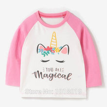 Charger l&#39;image dans la galerie, Cotton Baby Girl Clothes Children Clothing Casual t-shirt
