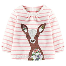 Charger l&#39;image dans la galerie, Cotton Baby Girl Clothes Children Clothing Casual t-shirt
