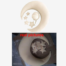 Load image into Gallery viewer, Baby Hat Posing Beans Moon Pillow Stars Set Photography Props
