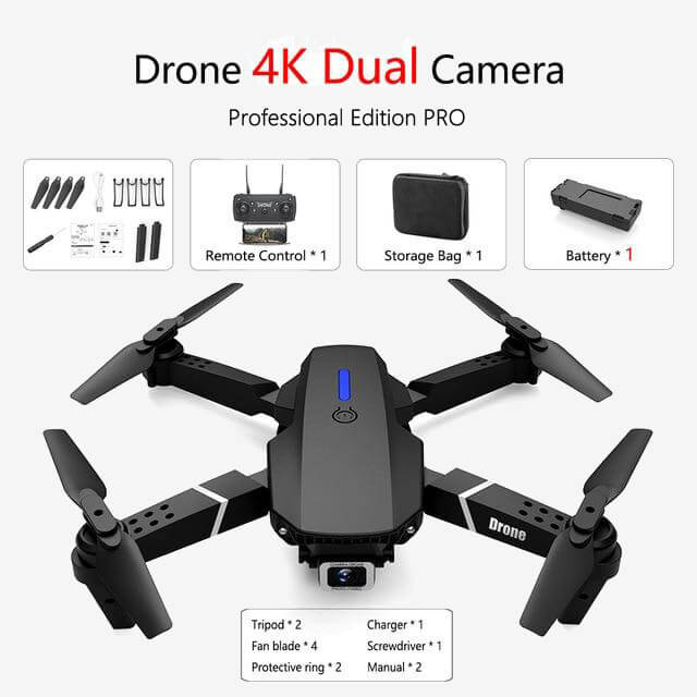 Dron Quadcopter with 4K
