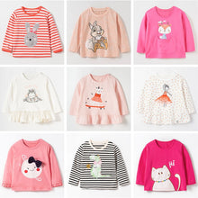 Charger l&#39;image dans la galerie, Cotton Baby Girl Clothes Children Clothing Casual t-shirt

