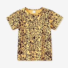 Load image into Gallery viewer, Children&#39;s Tees Baby Girl Tops O-Neck Cartoon Casual Girl
