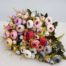 Charger l&#39;image dans la galerie, Roses Bride Bouquet for Christmas Home
