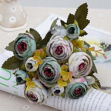 Charger l&#39;image dans la galerie, Roses Bride Bouquet for Christmas Home
