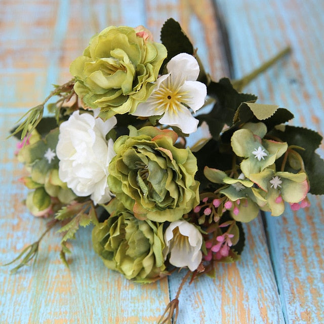 Flowers Small Peony Bouquet Wedding