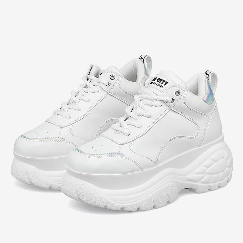 Chunky Sneakers Lady Vulcanize Shoes Femme
