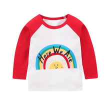 Charger l&#39;image dans la galerie, New Arrivel Striped Baby Girls Cotton Long Sleeve T-shirt
