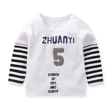 Charger l&#39;image dans la galerie, New Arrivel Striped Baby Girls Cotton Long Sleeve T-shirt
