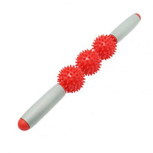 Carica l&#39;immagine nel visualizzatore di Gallery, Yoga Massage Roller Stick Body Leg Back Muscle Soreness Relief Training Tool Gym Muscle Massage Roller Body Relax Tool with Ball
