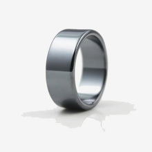 Load image into Gallery viewer, Natural Stone Flat Wide Black Non-magnetic Finger
