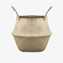 Load image into Gallery viewer, Rattan Straw Basket Wicker Seagrasss
