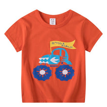 Load image into Gallery viewer, Tee Cartoon Rocket Baby Boys Girls Regular TShirt
