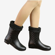 Charger l&#39;image dans la galerie, Rubber Warm Shoes New Plaid Casual Rubber Shoes
