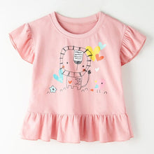 Charger l&#39;image dans la galerie, Cotton Baby Girl Clothes Children Clothing Casual t-shirt
