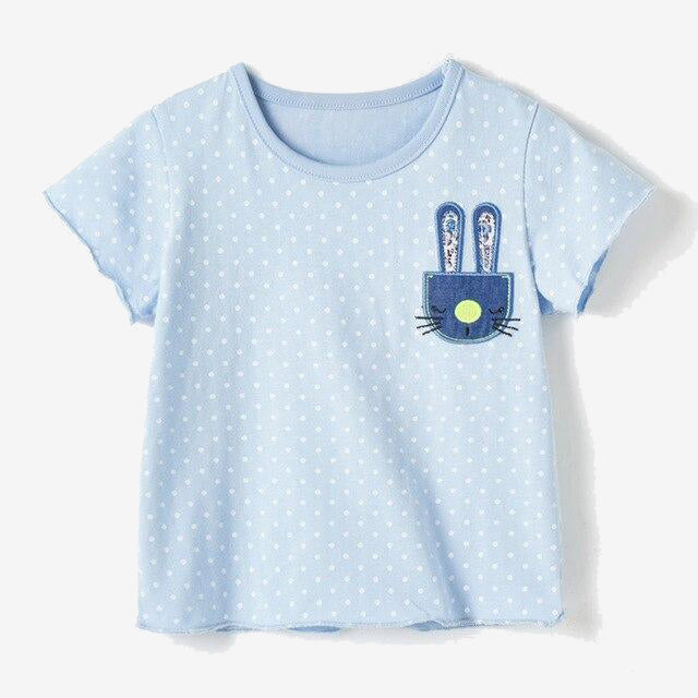Cotton Baby Girl Clothes Children Clothing Casual t-shirt
