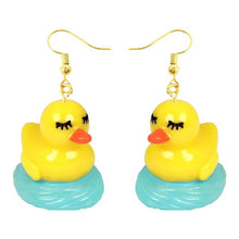 Carica l&#39;immagine nel visualizzatore di Gallery, Women Girls 3D Birthday Lovely Jewelry Duck Rabbit
