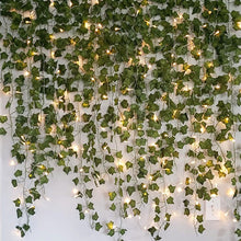 Carica l&#39;immagine nel visualizzatore di Gallery, 2.3m Artificial Creeper Green Leaf Ivy Vine
