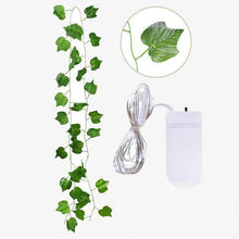 Carica l&#39;immagine nel visualizzatore di Gallery, 2.3m Artificial Creeper Green Leaf Ivy Vine

