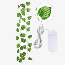 Carica l&#39;immagine nel visualizzatore di Gallery, 2.3m Artificial Creeper Green Leaf Ivy Vine
