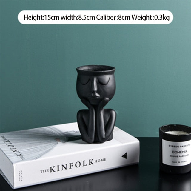 Nordic Creative Human Face Abstract