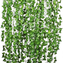 Charger l&#39;image dans la galerie, piece 2.4M Home Decor Artificial Ivy Leaf Garland
