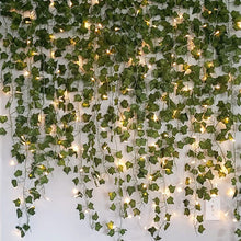 Carica l&#39;immagine nel visualizzatore di Gallery, Creeper Green Leaf Ivy Vine 2m LED String
