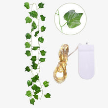 Carica l&#39;immagine nel visualizzatore di Gallery, Creeper Green Leaf Ivy Vine 2m LED String

