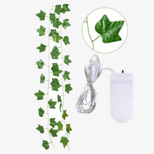 Carica l&#39;immagine nel visualizzatore di Gallery, Creeper Green Leaf Ivy Vine 2m LED String
