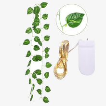 Carica l&#39;immagine nel visualizzatore di Gallery, Creeper Green Leaf Ivy Vine 2m LED String
