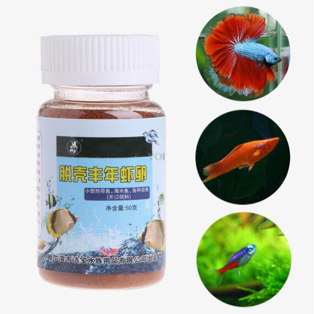 1 Bottle 50g Fish Forage High Protein Nutrition Health