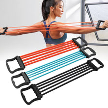 Carica l&#39;immagine nel visualizzatore di Gallery, Multifunctional Yoga Chest Expander Rope Adjustable Chest Expander Hand Exerciser Training Fitness Tool For Sports Exercise

