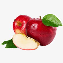 Carica l&#39;immagine nel visualizzatore di Gallery, Ripe whole apple with half and leaf
