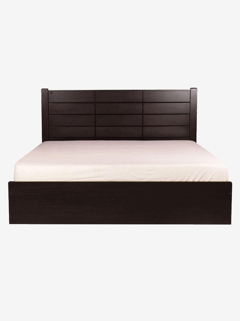 Queen Size Bed in Wenge Finish